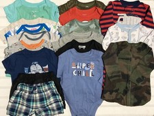 Carter's Disney Puma Baby Clothes Bundle Size 3-6 Months Sleepers Shirts Shorts