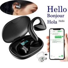 Bluetooth Translator Earbuds 144 Language Two Way Real Time Smart Translation-