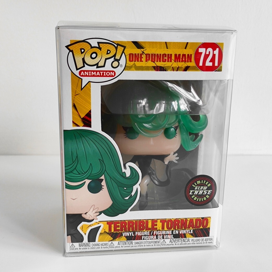 FUNKO POP ANIMATION #721 ONE PUNCH MAN Terrible Tornado GITD CHASE