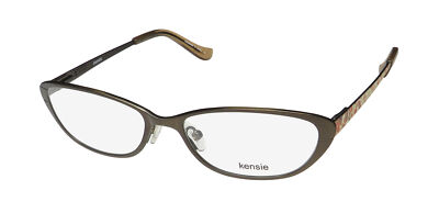 KENSIE DRAMATIC CATEYE SHAPE ADJUSTABLE NOSEPADS HANDMADE EYEGLASS FRAME/GLASSES