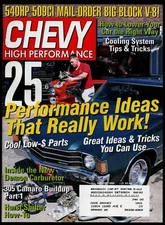 AUGUST 1999 CHEVY HIGH PERFORMANCE MAGAZINE, '72 CHEVELLE, 427 BISCAYNE