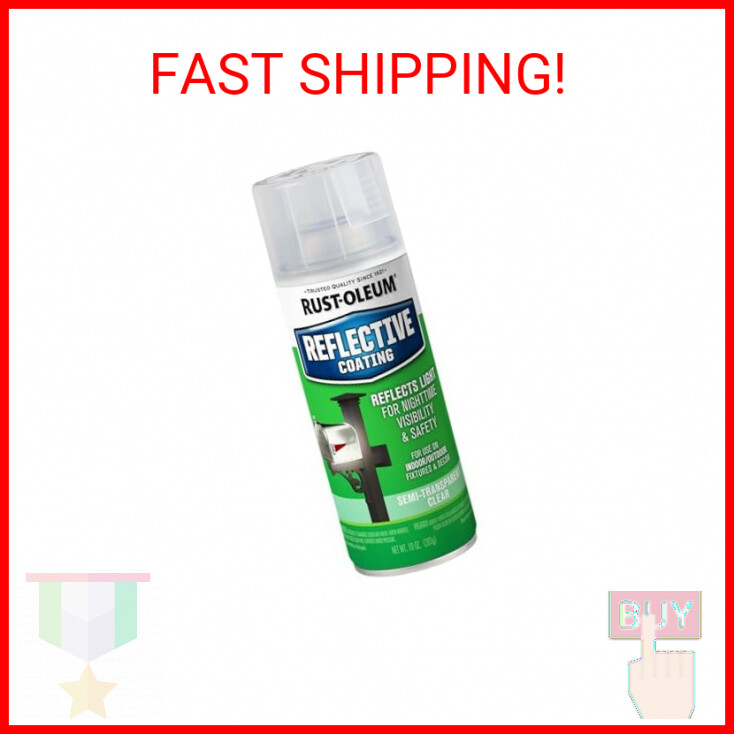 Rust-Oleum 214944 Specialty Reflective Spray, Semi Rust-Oleum 214944 Specialty Reflective Spray, Semi