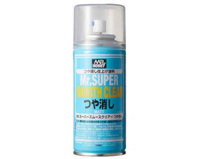 Mr.Super Smooth Clear B530 Flat Spray (170 ml) B530 - mrhobby modellismo