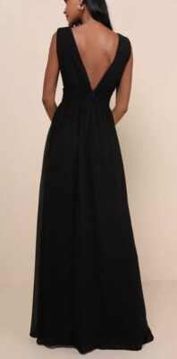 chinese dress ladies Deme by Gabriella Rhea Black Maxi Dresses