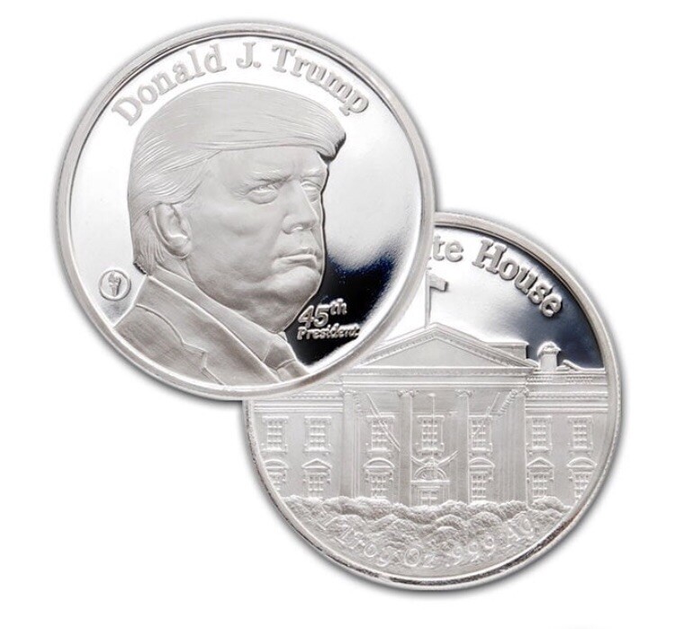 The Donald Trump Silver Round President Trump Coin - .999 Pure