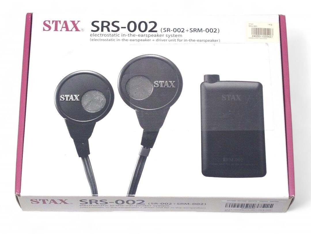 イヤホン SRS-002 STAX STAX SRS-002(SR-002 + SRM-002) – e☆イヤホン