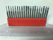 20pc Diamond Grinding Cutting Burr Set 1/8 shank fits Dremel - NEW