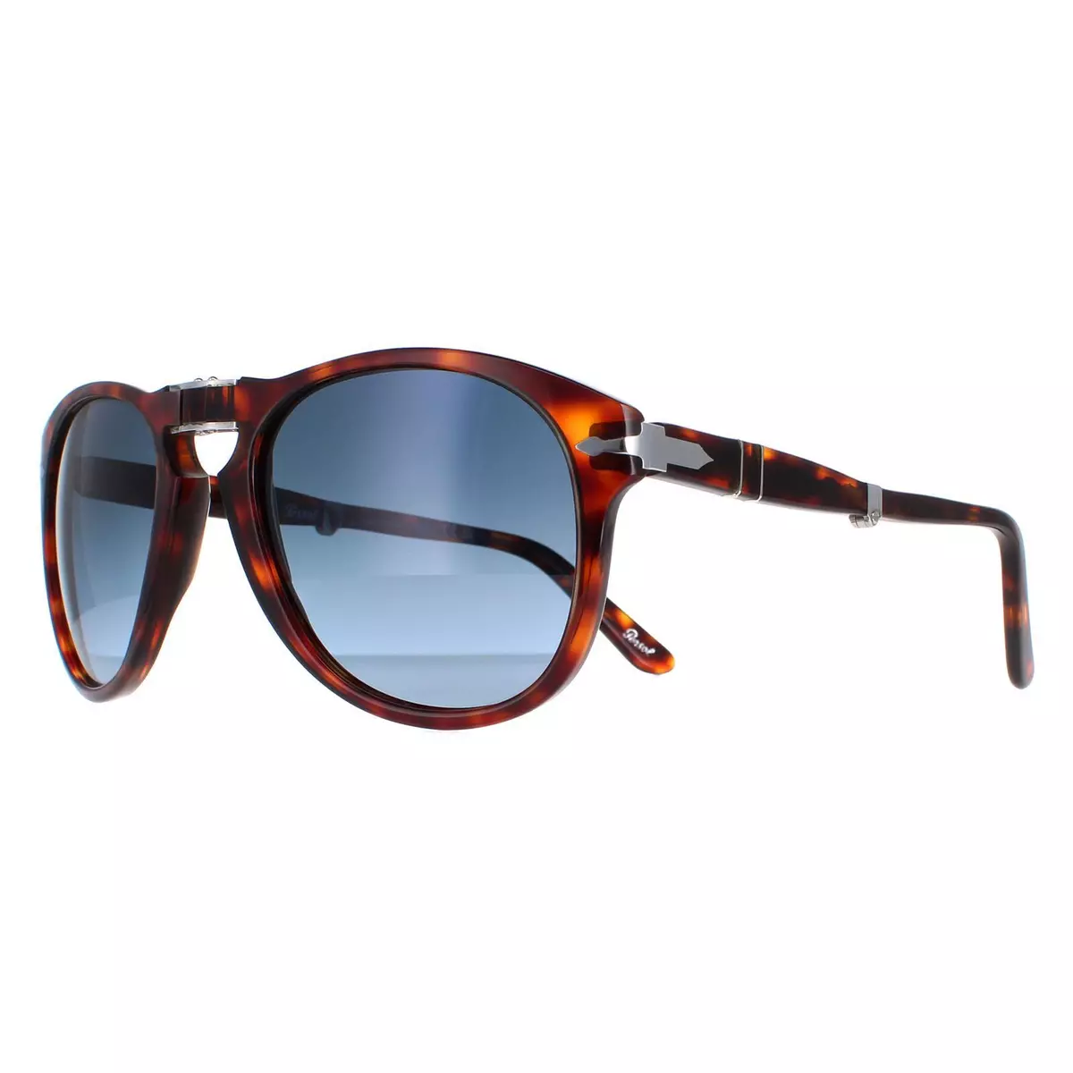 Persol Sunglasses PO0714 24 S3 Brown Havana Blue Gradient