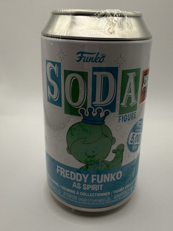 Funko- Soda- Freddy Funko As Spirit- LE 5000- Heavy Metal Halloween 2023- SEALED