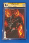 Dark Nights Death Metal #3 Lau Virgin CGC 9.8 signiert Capullo Artgerm Snyder +