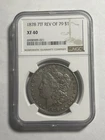 1878  7 TF  Rev. of 1879 Morgan Dollar, NGC XF40