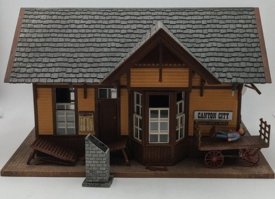 Pola G Scale Canyon City Railway Express Agency Building