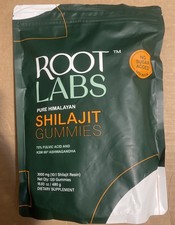 Root Labs Pure Himalayan Shilajit Gummies with KSM-66 Ashwagandha   120 Gummies
