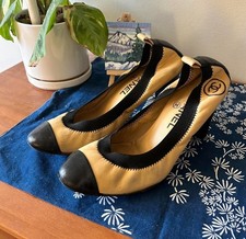 Authentic Vintage Chanel Ballet Kitten Heel