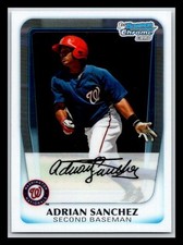 2011 Bowman Chrome Prospects #BCP149 Adrian Sanchez