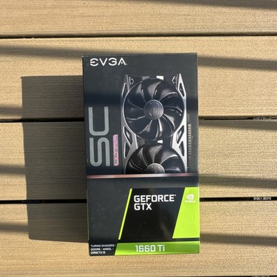 EVGA GeForce GTX 1660 Ti 6GB GDDR6 Dual Fan VR Ready Graphics Card