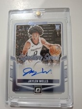 2024-25 Panini Donruss Optic - Signature Series Jaylen Wells, Jaylen Wells