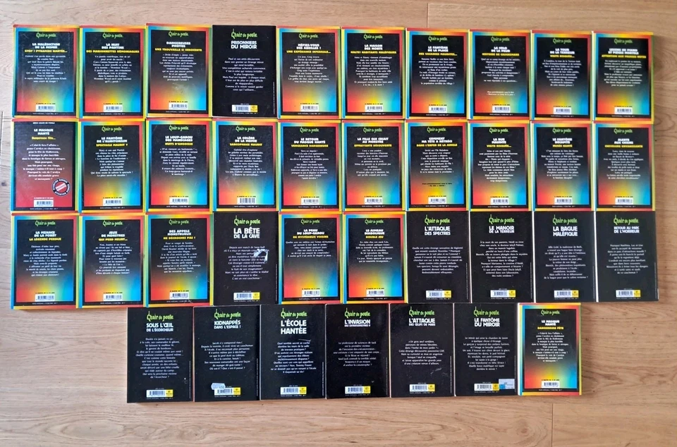 Lot 37 livres Chair de Poule bon état général - Photo 2/4