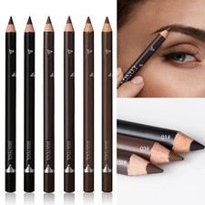 6/12Pcs Eye Brow Pencil Waterproof Professional Women Eye Makeup Pen Easy Color