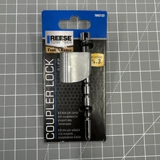 Reese Towpower 7042133 Adjustable Coupler Lock 5/8" to 3" 3/16" Pin 2 Keys