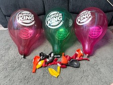 10x Werbeballons, Balloons, BurgerKing 14inch Belbal Crystal