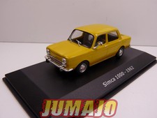 HAC28 1/43 NOREV Hachettes GRECE : SIMCA 1000 - 1962