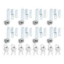 5/8 Zoll Schrankschl&ouml;sser mit Schl&uuml;sseln,8er-Pack Nockenschloss Zinklegierung