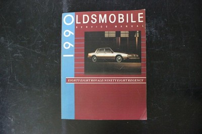 Oldsmobile 1990 Eighty Eight Ninety Eight Service Manual OEM Shop Book