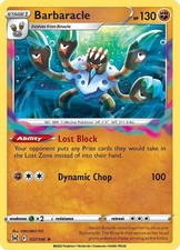 Barbaracle Holo Rare SWSH11: Lost Origin 107/196 NM