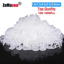 100-1000pcs Ceramic Tile Leveling System Clips Spacers Straps Kit Set For Tile L
