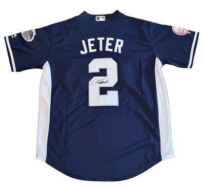Derek Jeter Autographed 2008 MLB All Star Jersey JSA LOA New York Yankees
