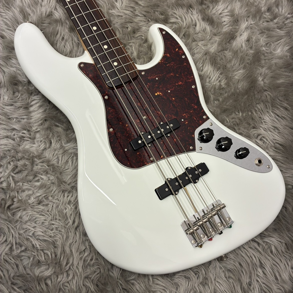 Fender Made in Japan Traditional 60s Jazz Bass Rosewood / Olympic White Used