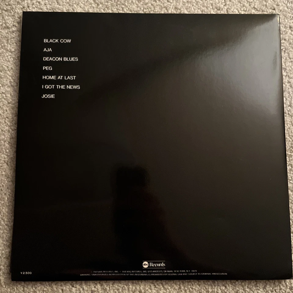 STEELY DAN -Aja -1977 NM Japan Vinyl LP  w/ OBI & Insert YX-8114-AB - Image 2 of 4