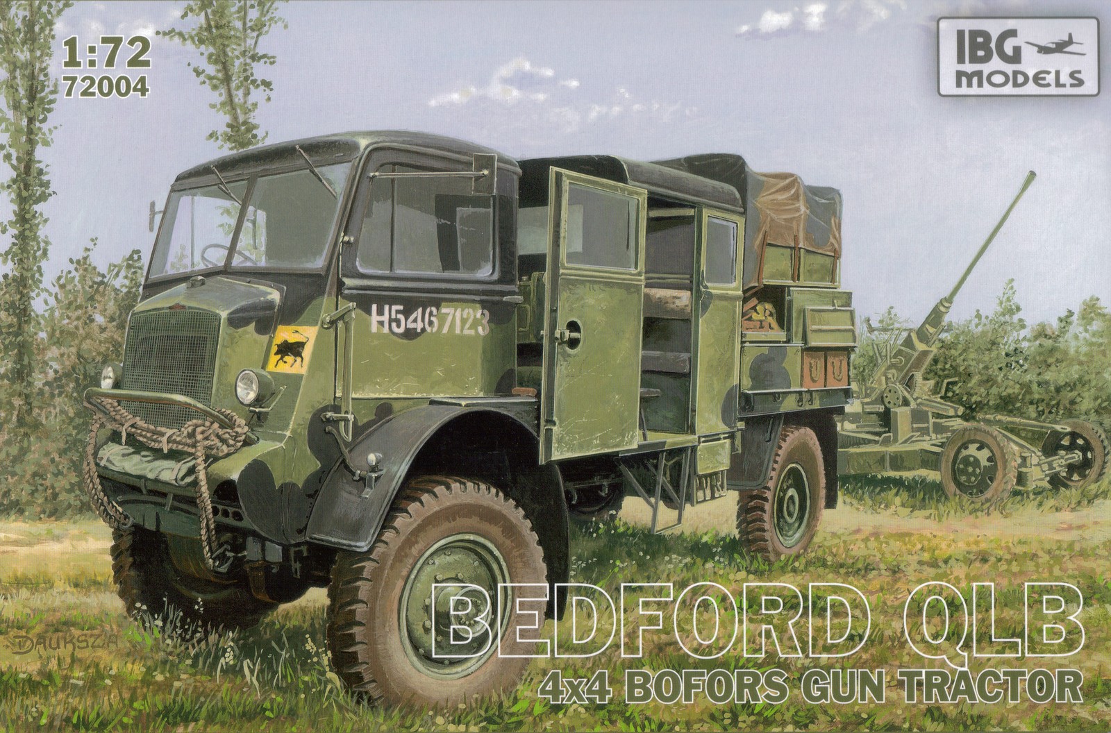 IBG Models 1/72 Bedford QLB 4x4 Bofors Truck