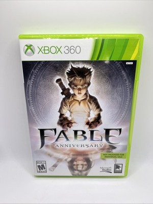 Fable Anniversary (Microsoft Xbox 360, 2014) TESTED No Manual
