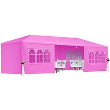 10'x 30' Canopy Tent Party Wedding Gazebo Waterproof With 8 Removable Walls