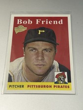 Bob Friend 2003 Topps All-Time Fan Favorites 6 Pittsburgh Pirates Baseball Card