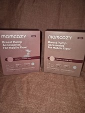 2 Momcozy M9 Mobile Flow- 24mm Full Set Milk Collectors/Storage Lid/Flange Cover