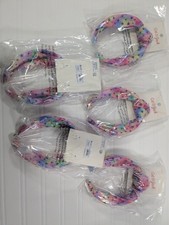 Five Count Of Cat Jack Girls Headbands Rainbow Star Print