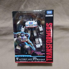 Transformers Studio Series Deluxe Autobot Jazz White Sports Car Toy