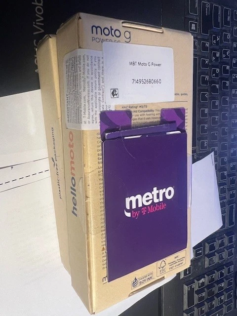 NEW and Sealed Motorola Moto G Power 5G 2024 6.7" 8GB RAM T-Mobile Metro Locked - Image 2 of 2