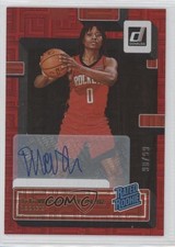 2022-23 Panini Donruss Choice Red Signatures 98/99 TyTy Washington Jr Auto 00a6