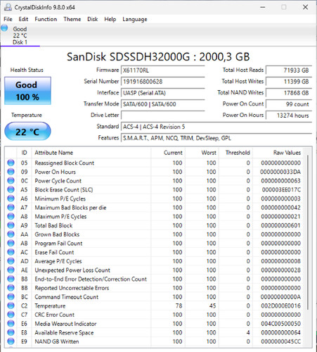 SanDisk Ultra 3D | 2TB | SATA III | 2.5" | SDSSDH3-2T00