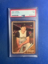 1962 Topps Dick Stuart #160 PSA 7