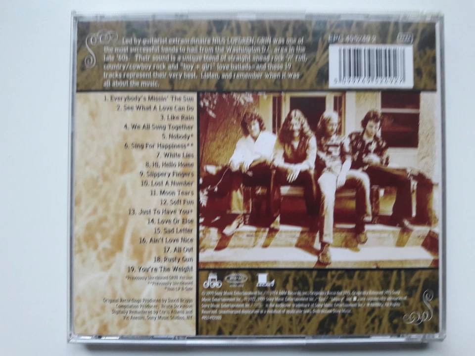 CD - Grin feat. Nils Lofgren - the very best of - Bild 3 von 3