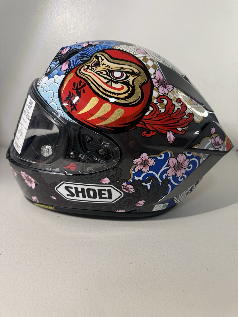 Shoei X 15 Marquez Motegi 5 TC-6 Helmet Full Face Size XL Black | eBay