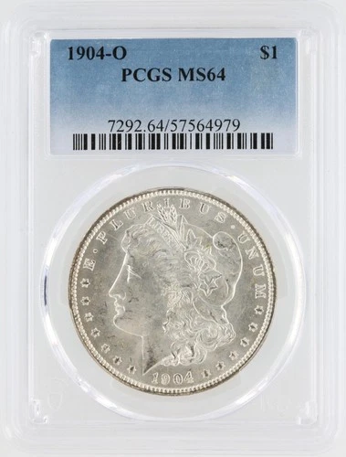 1904-O Morgan Silver Dollar PCGS MS64 S$1 New Orleans Minted No Reserve