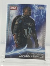 BARGAIN BIN: 2025 Topps Chrome Marvel Studios Sam Wilson Captain America Prism R