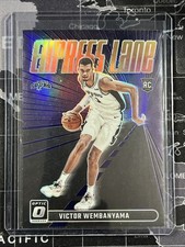 2023 Donruss Optic Victor Wembanyama Express Lane Purple Prizm Rookie #8 RC 64