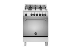 La Germania Cucine AMN664EXV24 CUCINA 60CM 4F/GAS F.ELETT.MULTI.5 AMERICANA INOX